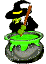 Gif Halloween sorcière